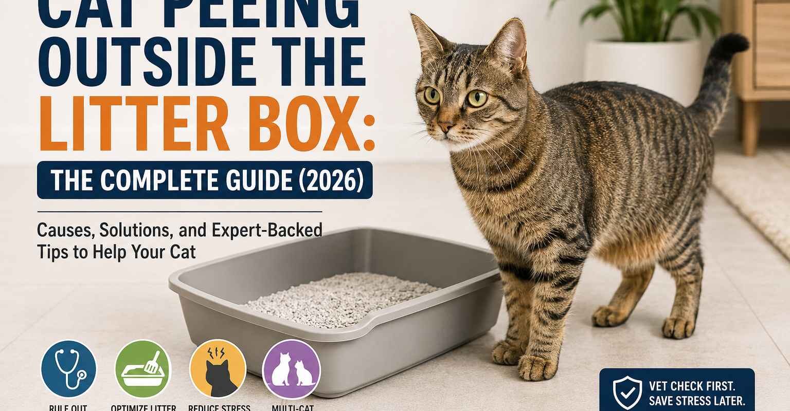 Cat Peeing Outside Litter Box: Complete Guide (2026)
