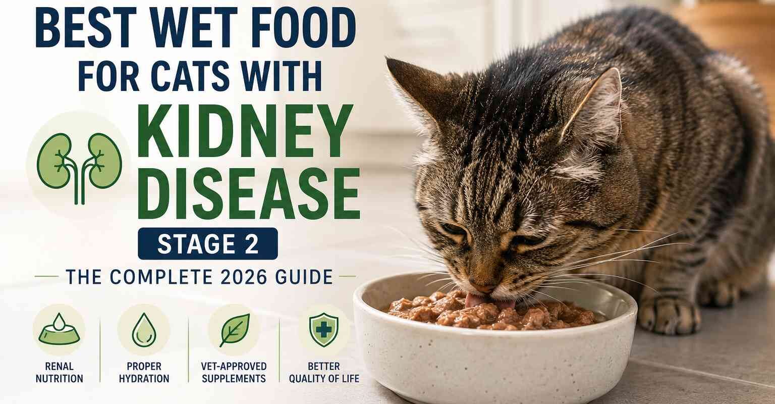 Best Wet Food for Cats with Kidney Disease Stage 2 (2026)