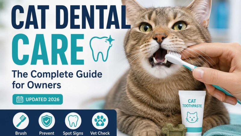 Cat Dental Care: The Complete Guide for Owners (2026) 1 Cat Dental Care: The Complete Guide for Owners (2026)