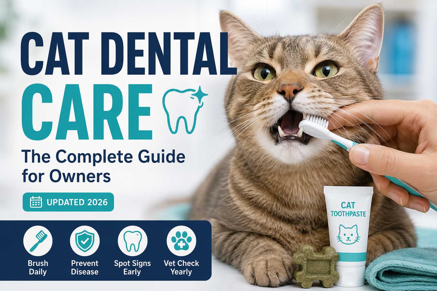 Cat Dental Care: The Complete Guide for Owners (2026)