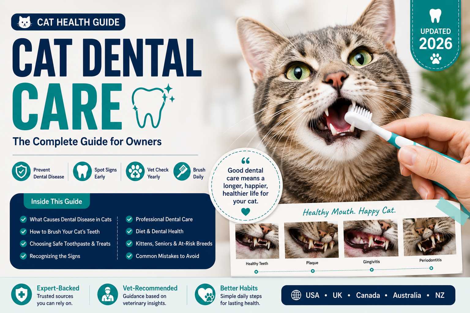 Cat Dental Care: The Complete Guide for Owners (2026)