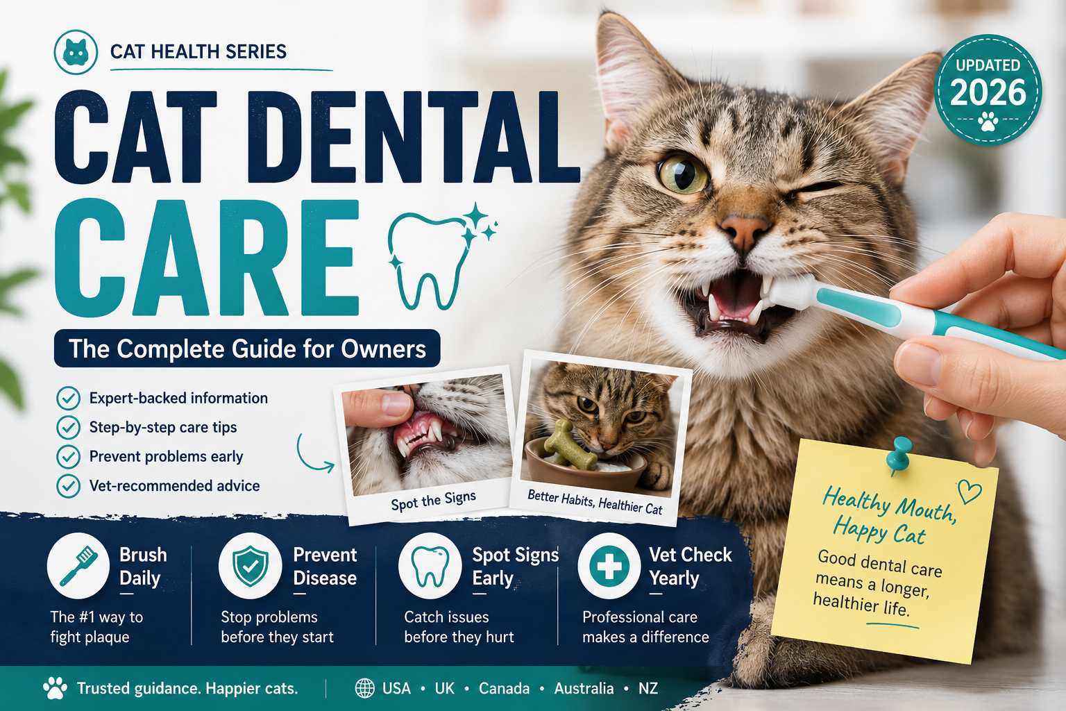Cat Dental Care: The Complete Guide for Owners (2026)