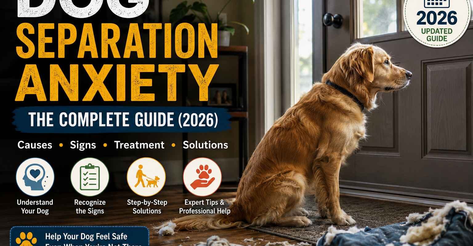 Dog Separation Anxiety: The Complete Guide (2026)