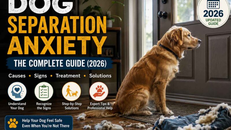 Dog Separation Anxiety: The Complete Guide (2026)