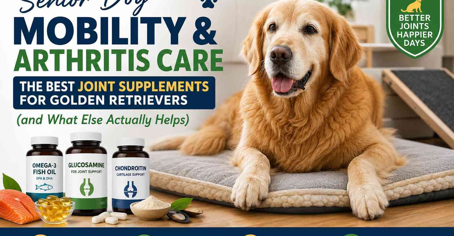 Golden Retriever Arthritis: Signs, Care & Relief 2026