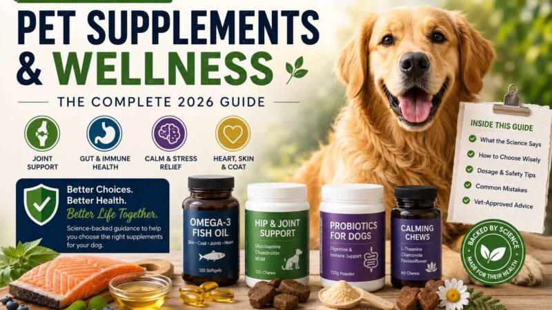 Pet Supplements & Wellness: The Complete 2026 Guide