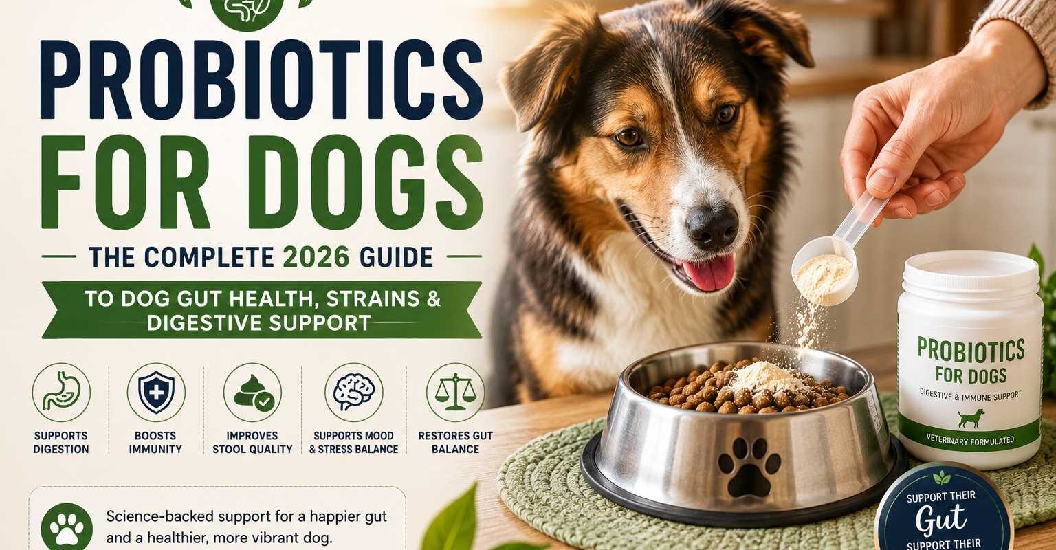 Probiotics for Dogs: The Complete 2026 Gut Health Guide