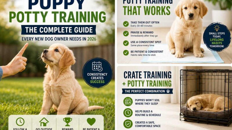 Puppy Potty Training Guide 2026: House Train Your Dog Fast