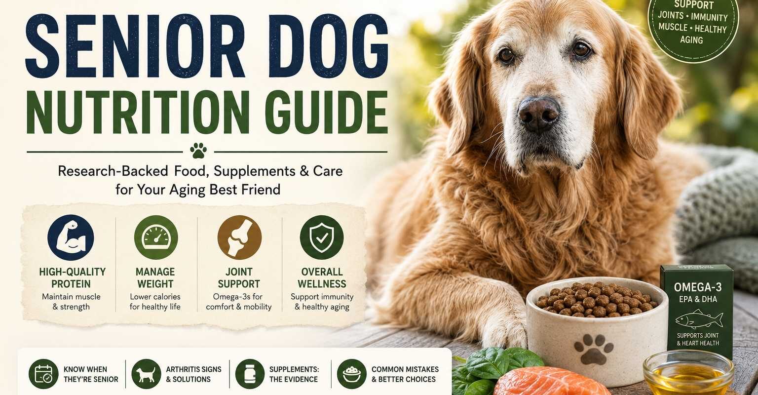 Senior Dog Nutrition & Joint Care: The 2026 Owner’s Guide
