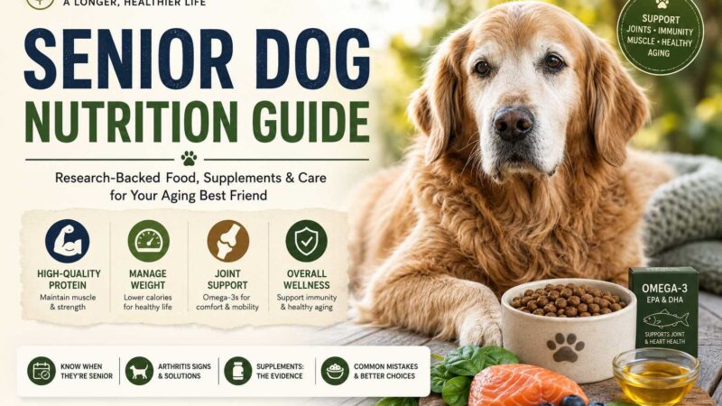 Senior Dog Nutrition & Joint Care: The 2026 Owner’s Guide