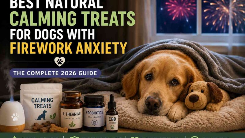 Best Natural Calming Treats for Dog Firework Anxiety 2026 1 Best Natural Calming Treats for Dog Firework Anxiety 2026