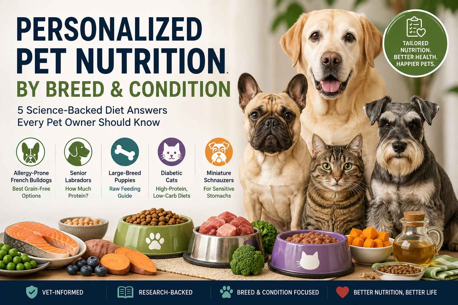 Grain-Free Dog Food for Allergic French Bulldogs (2026) 1 Owner measuring wet food for a diabetic cat's feeding routine